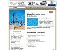 Tablet Screenshot of allas.fi