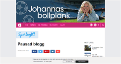 Desktop Screenshot of johanna.allas.se