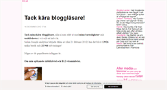 Desktop Screenshot of gunilla.allas.se