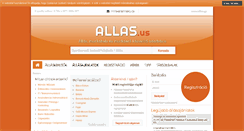 Desktop Screenshot of allas.us