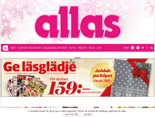 Tablet Screenshot of allas.se
